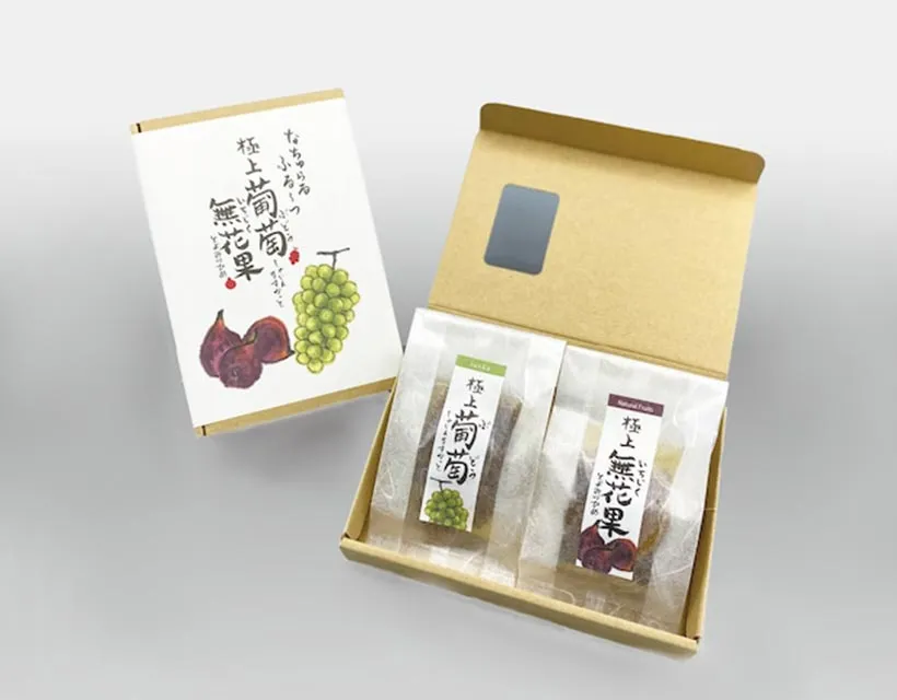 ドライフルーツ専門｜謹呈果実 いちかの商品「詰め合わせ［葡萄・無花果］」